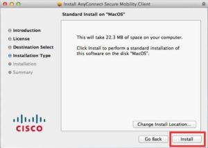 configure cisco anyconnect vpn on mac
